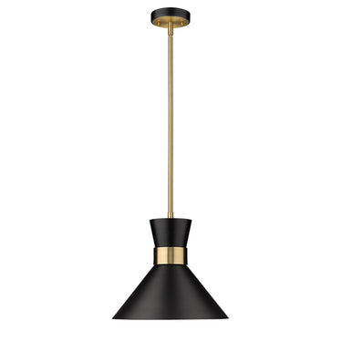 Z-Lite 13.25" Soriano 1 Light Pendant image 2