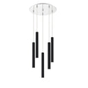 Z-Lite 13.5" Long Forest 5 Light Chandelier image 10