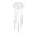 Z-Lite 13.5" Long Forest 5 Light Chandelier image 3