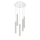 Z-Lite 13.5" Long Forest 5 Light Chandelier image 4