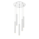 Z-Lite 13.5" Long Forest 5 Light Chandelier image 5