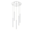 Z-Lite 13.5" Long Forest 5 Light Chandelier image 7