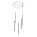 Z-Lite 13.5" Long Forest 5 Light Chandelier image