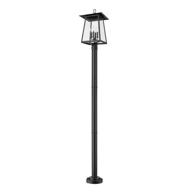 Z-Lite 13.5" Rainer 4 Light Outdoor Post Mounted Fixture image 4