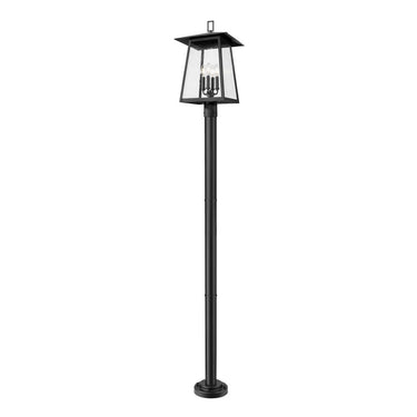 Z-Lite 13.5" Rainer 4 Light Outdoor Post Mounted Fixture image