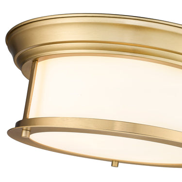 Z-Lite 13.5" Sonna 2 Light Flush Mount image 6