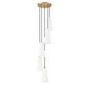 Z-Lite 13.75" High Farrell 5 Light Chandelier image 14