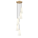 Z-Lite 13.75" High Farrell 5 Light Chandelier image 2