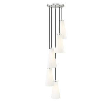 Z-Lite 13.75" High Farrell 5 Light Chandelier image 3