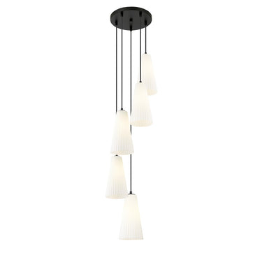 Z-Lite 13.75" High Farrell 5 Light Chandelier image 7