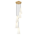 Z-Lite 13.75" High Farrell 5 Light Chandelier image 8