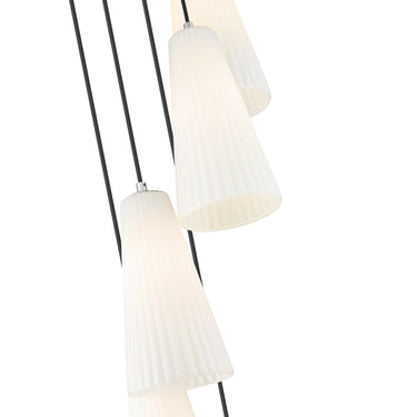 Z-Lite 13.75" High Farrell 5 Light Chandelier image 9