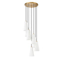 Z-Lite 13.75" High Farrell 7 Light Chandelier image 14