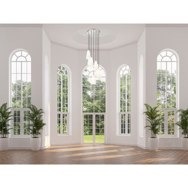 Z-Lite 13.75" High Farrell 7 Light Chandelier image 15