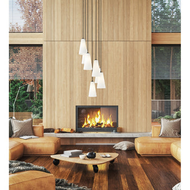 Z-Lite 13.75" High Farrell 7 Light Chandelier image 16