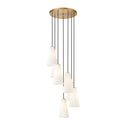 Z-Lite 13.75" High Farrell 7 Light Chandelier image 2