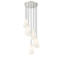Z-Lite 13.75" High Farrell 7 Light Chandelier image 6