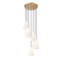Z-Lite 13.75" High Farrell 7 Light Chandelier image 8