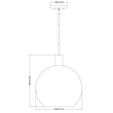 Z-Lite 13.75" Margo 1 Light Pendant image 21