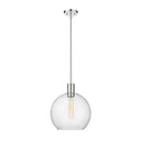 Z-Lite 13.75" Margo Polished Nickel 1 Light Pendant image 1