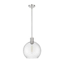 Z-Lite 13.75" Margo Polished Nickel 1 Light Pendant image 4