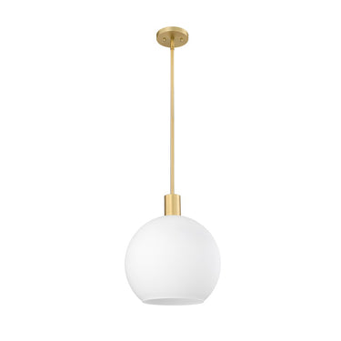 Z-Lite 13.75" Margo White 1 Light Pendant image 18