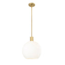 Z-Lite 13.75" Margo White 1 Light Pendant image 2