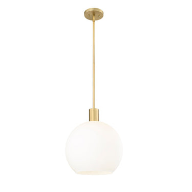 Z-Lite 13.75" Margo White 1 Light Pendant image 2