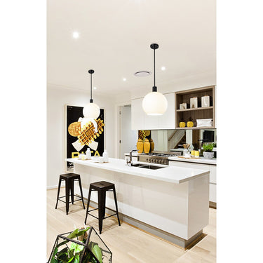Z-Lite 13.75" Margo White 1 Light Pendant image 25