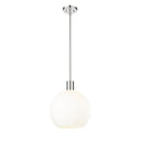 Z-Lite 13.75" Margo White 1 Light Pendant image 3