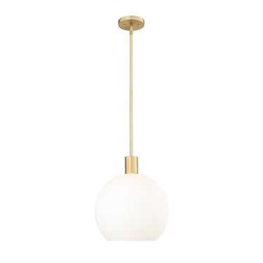 Z-Lite 13.75" Margo White 1 Light Pendant image 6