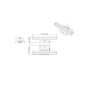 Z-Lite 13" Liam 1 Light Vanity Light image 21