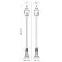 Z-Lite 13" Raphael 3 Light Outdoor Post Mounted Fixture image 7