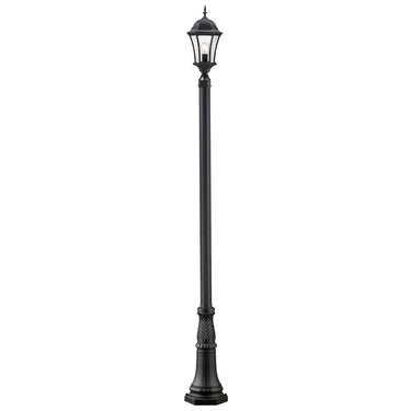 Z-Lite 13" Wakefield 1 Light Outdoor Post Mounted Fixture image