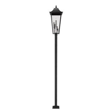 Z-Lite 132.75" High Gannon 5 Light Outdoor Post Mount Fixture image 2