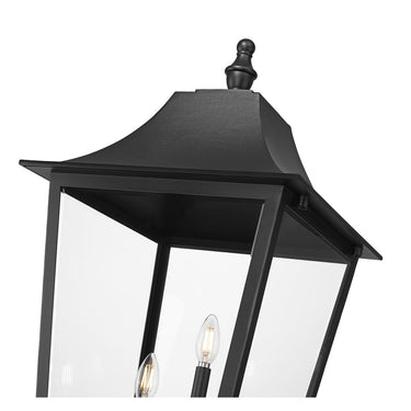 Z-Lite 132.75" High Gannon 5 Light Outdoor Post Mount Fixture image 3