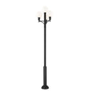 Z-Lite 133.75" High Laurent 1 Light Outdoor Post Mount Fixture image 2