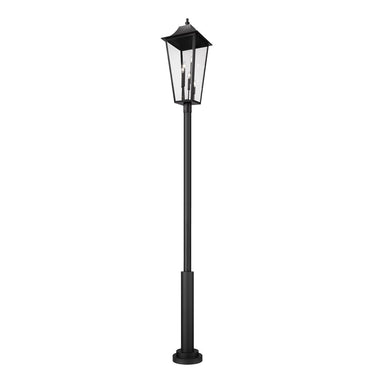 Z-Lite 134.75" High Gannon 5 Light Outdoor Post Mounted Fixture image 1