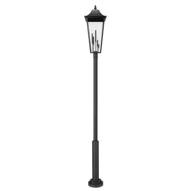Z-Lite 134.75" High Gannon 5 Light Outdoor Post Mounted Fixture image 2
