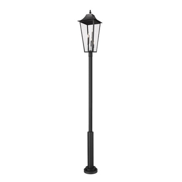 Z-Lite 134.75" High Gannon 5 Light Outdoor Post Mounted Fixture image