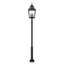Z-Lite 135.25" High Raphael 5 Light Outdoor Post Mount Fixture image 1