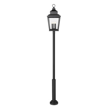 Z-Lite 135.25" High Raphael 5 Light Outdoor Post Mount Fixture image 1