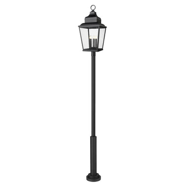Z-Lite 135.25" High Raphael 5 Light Outdoor Post Mount Fixture image