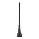 Z-Lite 14.17" Black Outdoor Post Light Posts + Hardware image