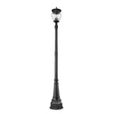 Z-Lite 14.25" Davina 4 Light Outdoor Post Mounted Fixture image 1