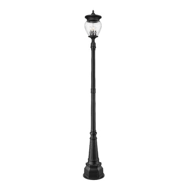 Z-Lite 14.25" Davina 4 Light Outdoor Post Mounted Fixture image 2