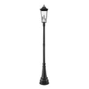 Z-Lite 14.25" Gannon 3 Light Outdoor Post Mounted Fixture image 2