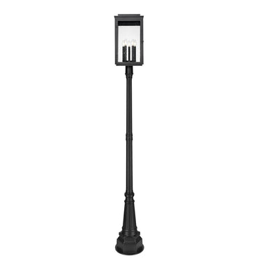 Z-Lite 14.25" Hartwell 5 Light Outdoor Post Mounted Fixture image 2