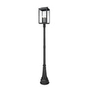 Z-Lite 14.25" Hartwell 5 Light Outdoor Post Mounted Fixture image