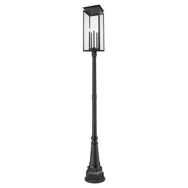 Z-Lite 14.25" Nova 5 Light Outdoor Post Mounted Fixture image